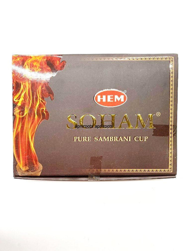 HEM SOHAM SAMBRANI CUP 12PCS - apniroots Grocery
